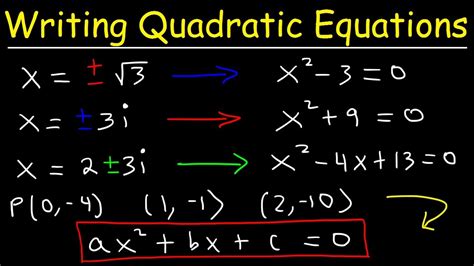 Write an equation or formula 